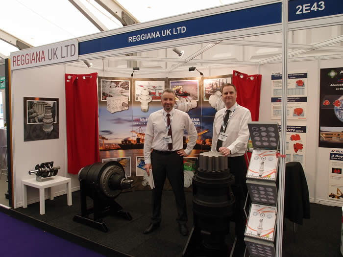 Reggiana stand at the Offshore Europe 2013 Exhibition in Aberdeen
