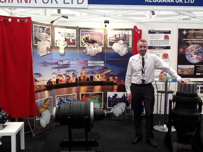 Reggiana stand at the Offshore Europe 2013 Exhibition in Aberdeen